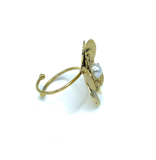 anello FIORE PEARL