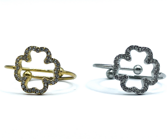 anello QUADRIFOGLIO