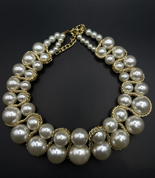 Collana DOPPIA PERLE