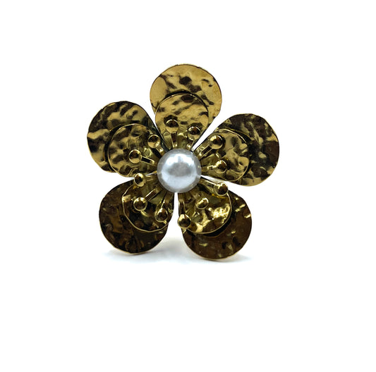 anello FIORE PEARL